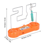 Electric Shock Toy Wire Game Intellectual Development Concentration Exercises Toy Kids Educational ToyOrange