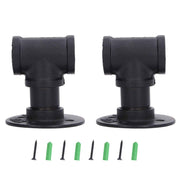 2Pack Wall Mounted Wine Bottle Rack Wine Hanging Holder Water Pipe Design with Mounting Screw for Storage In Australia - Darrahopens