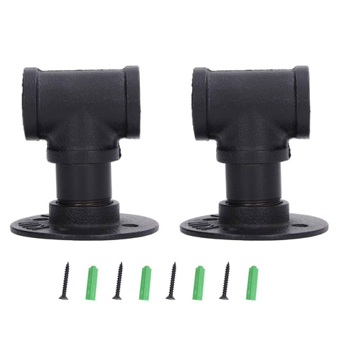 2Pack Wall Mounted Wine Bottle Rack Wine Hanging Holder Water Pipe Design with Mounting Screw for Storage In Australia - Darrahopens