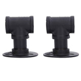 2Pack Wall Mounted Wine Bottle Rack Wine Hanging Holder Water Pipe Design with Mounting Screw for Storage In Australia - Darrahopens