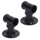 2Pack Wall Mounted Wine Bottle Rack Wine Hanging Holder Water Pipe Design with Mounting Screw for Storage In Australia - Darrahopens