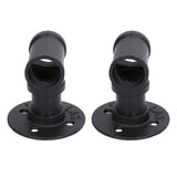 2Pack Wall Mounted Wine Bottle Rack Wine Hanging Holder Water Pipe Design with Mounting Screw for Storage In Australia - Darrahopens