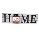 Wooden Country Home Decoration Welcome Sign Wall Decoration 10 Interchangeable Icons Letter Decoration Crafts