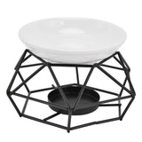 Essential Oil Burners Simple Stylish Design Beautiful Practical Easy to Clean Aromatherapy Metal Candle Holder for Home
