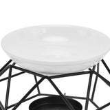 Essential Oil Burners Simple Stylish Design Beautiful Practical Easy to Clean Aromatherapy Metal Candle Holder for Home