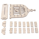 Wooden Chocolate Display Stand Bird Cage Style Dessert Display Shelves Decoration for Wedding Party Decoration