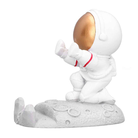 Mobile Phone Holder Astronaut Shape Exquisite Beautiful Environmentally Friendly Bracket OrnamentGolden Astronaut Push In Australia - Darrahopens