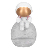 Mobile Phone Holder Astronaut Shape Exquisite Beautiful Environmentally Friendly Bracket OrnamentGolden Astronaut Push