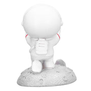 Mobile Phone Holder Astronaut Shape Exquisite Beautiful Environmentally Friendly Bracket OrnamentGolden Astronaut Push
