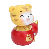Tiger Ornament Premium Resin Cute Exquisite Bright Colors Durable Wide Application Tiger ToyBlessing Tiger In Australia - Darrahopens