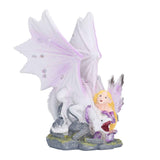 Dragon Girl Desktop Ornament Standing Sculpture Resin Bedroom Decoration Statue for Living Room Office In Australia - Darrahopens