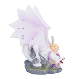 Dragon Girl Desktop Ornament Standing Sculpture Resin Bedroom Decoration Statue for Living Room Office In Australia - Darrahopens