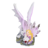 Dragon Girl Desktop Ornament Standing Sculpture Resin Bedroom Decoration Statue for Living Room Office In Australia - Darrahopens