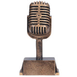 Music Award Trophy Synthetic Resin Decorative Microphone Tabletop Ornament for Home Singing Competition In Australia - Darrahopens