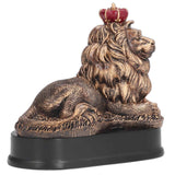 Lion Sculpture Decorative Lion Resin Statue for Home Decoration Farm Living Room Porch Christmas Ornament In Australia - Darrahopens