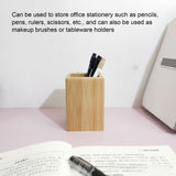 Pen Holder Sturdy Durable Environmentally Friendly Stationery Storage Organizer with Business Card Holder