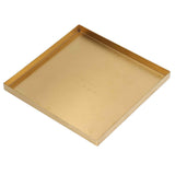 Gold Stainless Steel Tray Decorative Jewelry Dish Makeup Tray Organizer for Drink Breakfast Bars Restaurants In Australia - Darrahopens