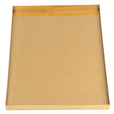 Modern Metal Gold Plate Rectangle Storage Tray Cosmetic Jewelry Display Stainless Steel Tray