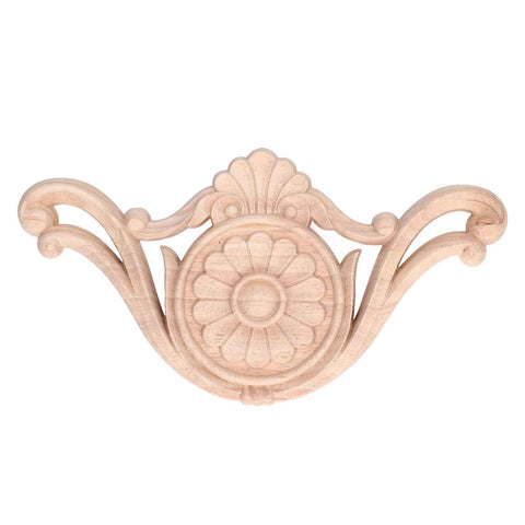 Wood Applique Easy Installation Durable Natural Eco Friendly Classic Exquisite Pattern Wood Carving AppliqueType One In Australia - Darrahopens