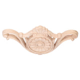 Wood Applique Easy Installation Durable Natural Eco Friendly Classic Exquisite Pattern Wood Carving AppliqueType One