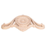 Wood Applique Easy Installation Durable Natural Eco Friendly Classic Exquisite Pattern Wood Carving AppliqueType One