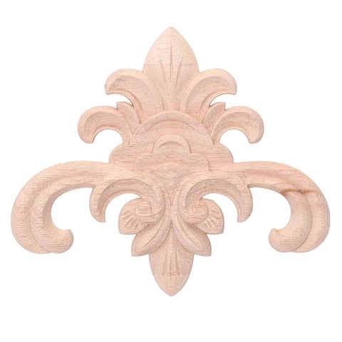 Wood Applique Easy Installation Durable Natural Eco Friendly Classic Exquisite Pattern Wood Carving AppliqueType Two In Australia - Darrahopens