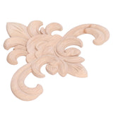 Wood Applique Easy Installation Durable Natural Eco Friendly Classic Exquisite Pattern Wood Carving AppliqueType Two