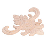 Wood Applique Easy Installation Durable Natural Eco Friendly Classic Exquisite Pattern Wood Carving AppliqueType Two