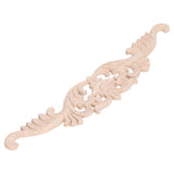 Wood Carved Applique Corner Frame Applique Eco Friendly Cabinet Furniture Decoration for Household