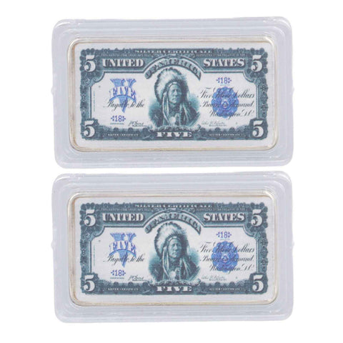 2Pcs Commemorative Coins Coin Collection 5 US Dollars Patter Fine Workmanship Commemorative Coin In Australia - Darrahopens
