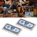 2Pcs Commemorative Coins Coin Collection 5 US Dollars Patter Fine Workmanship Commemorative Coin