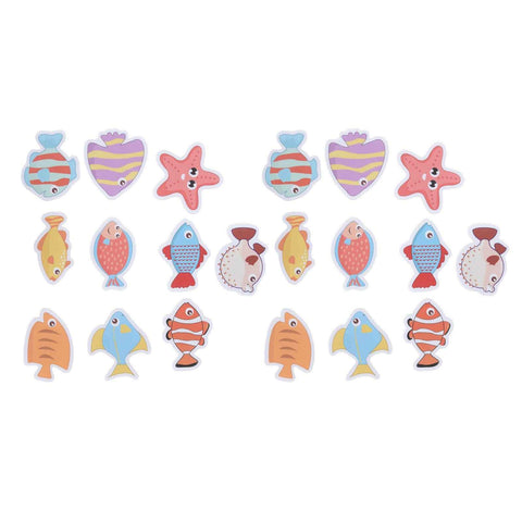 2 Sets Nonslip Bathtub Stickers Matte Colorful Fish Self Adhesive Waterproof Mouldproof Safe for Baby Shower In Australia - Darrahopens