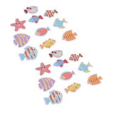 2 Sets Nonslip Bathtub Stickers Matte Colorful Fish Self Adhesive Waterproof Mouldproof Safe for Baby Shower In Australia - Darrahopens