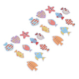 2 Sets Nonslip Bathtub Stickers Matte Colorful Fish Self Adhesive Waterproof Mouldproof Safe for Baby Shower In Australia - Darrahopens