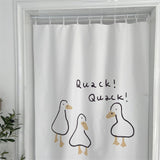 Door Curtain Cute Decorative Cartoon Doorway Divider Cloth for Bedroom Closet Dormitory Kitchen Little White Duck In Australia - Darrahopens