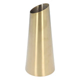 Gold Vase 304 Stainless Steel Conic Shape Narrow Mouth Simple Modern Style Desk Vase for Home Office Dormitory In Australia - Darrahopens