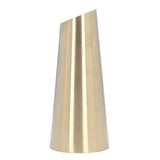 Gold Vase 304 Stainless Steel Conic Shape Narrow Mouth Simple Modern Style Desk Vase for Home Office Dormitory In Australia - Darrahopens