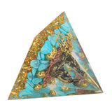 Crystal Pyramid Buddha Design Exquisite Beautiful Pyramid Power Stone Decoration Ornament for Yoga Meditation