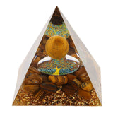 Pyramid Ornament Natural Gravel Triangular Lucky Improving Mood Pyramid Positive Energy Decoration for Bookshelf In Australia - Darrahopens