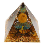 Pyramid Ornament Natural Gravel Triangular Lucky Improving Mood Pyramid Positive Energy Decoration for Bookshelf In Australia - Darrahopens