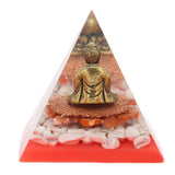 Crystal Pyramid Buddha Epoxy Energy Stone Handicraft for Household Decoration Office Desktop In Australia - Darrahopens