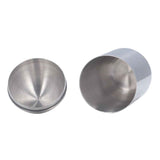 Cotton Swab Holders 304 Stainless Steel Light Luxury Dustproof Cotton Swab Canisters with Lid for Home Bathroom In Australia - Darrahopens