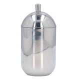 Cotton Swab Holders 304 Stainless Steel Light Luxury Dustproof Cotton Swab Canisters with Lid for Home Bathroom In Australia - Darrahopens