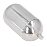 Cotton Swab Holders 304 Stainless Steel Light Luxury Dustproof Cotton Swab Canisters with Lid for Home Bathroom