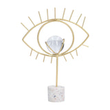 Nordic Wisdom Eye Crystal Ball Decoration Iron Crafts Office Desktop Decoration Home Living Room Cabinet Metal Ornament In Australia - Darrahopens