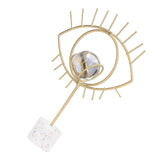 Nordic Wisdom Eye Crystal Ball Decoration Iron Crafts Office Desktop Decoration Home Living Room Cabinet Metal Ornament In Australia - Darrahopens