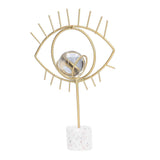 Nordic Wisdom Eye Crystal Ball Decoration Iron Crafts Office Desktop Decoration Home Living Room Cabinet Metal Ornament In Australia - Darrahopens