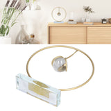Crystal Ball Ornament Modern Simple Abstract Style Add Vitality Safe Durable Widely Used Fortune Teller Crystal Ball