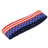 Patriotic Ribbon 6.5cm Width 10m Length 4th of July Independence Day for Decoration In Australia - Darrahopens
