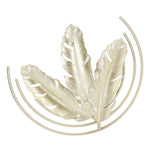 Iron Wall Sculptures Gold Metal Leaf Wall Decor for Living Room Bedroom Office Home B In Australia - Darrahopens